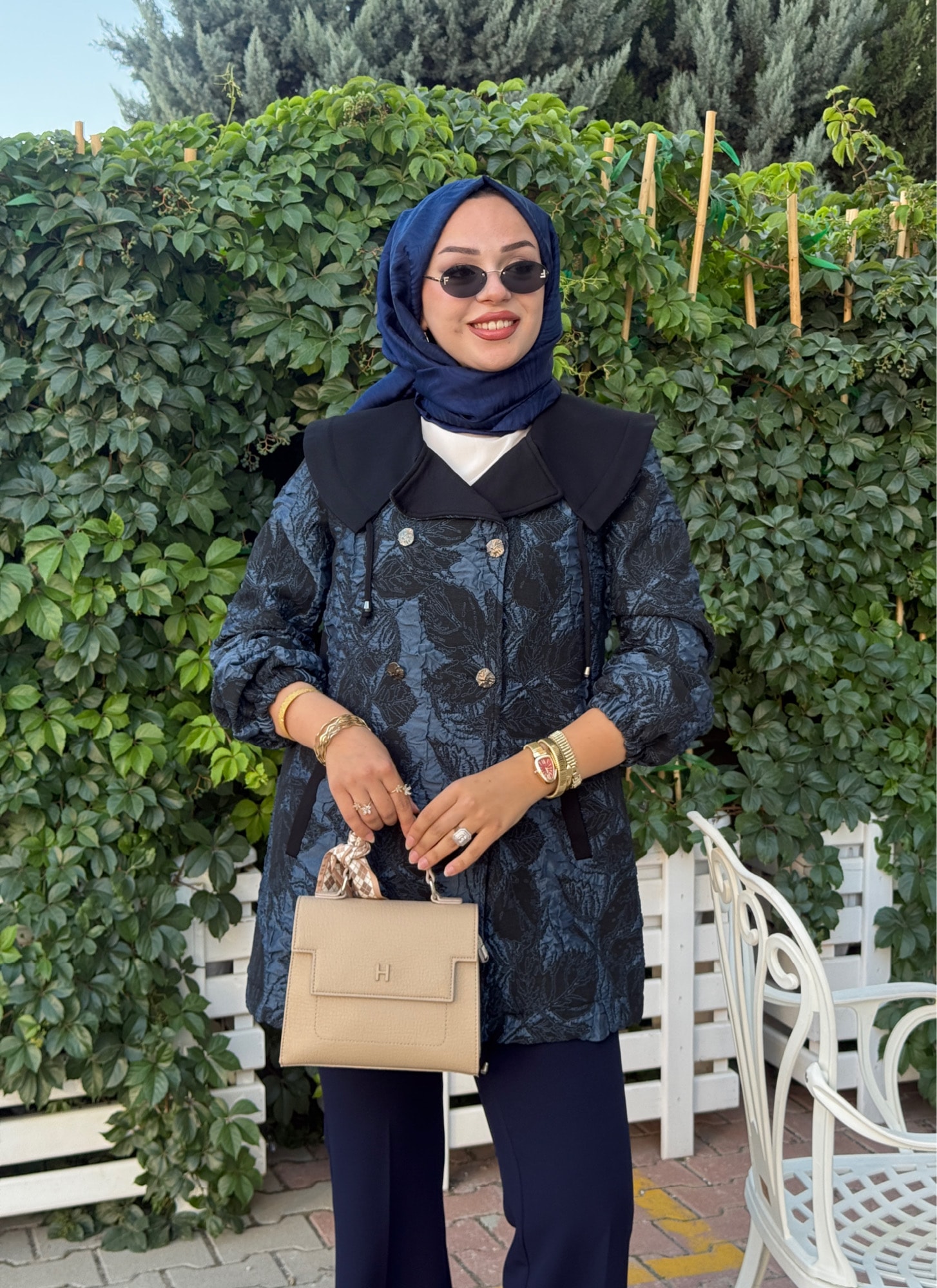 ORHAN STORE YAPRAK DESENLİ CEKET