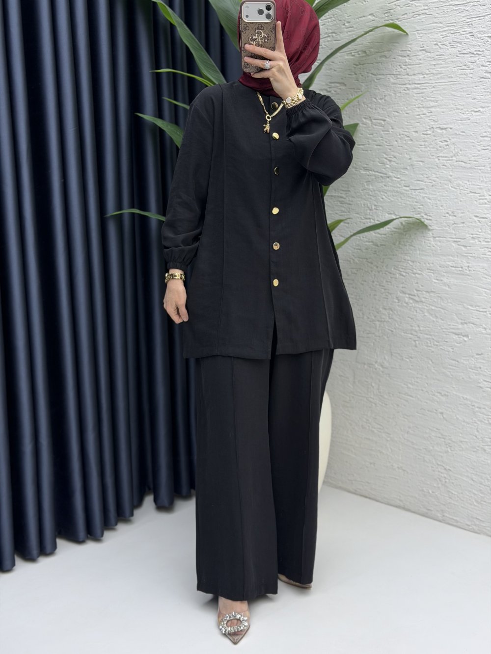 Firuze Pantolon Takım